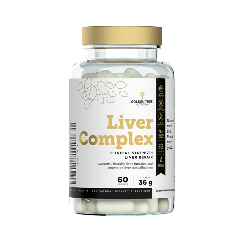 Golden Tree Liver Complex – natural liver support and fat burning supplement